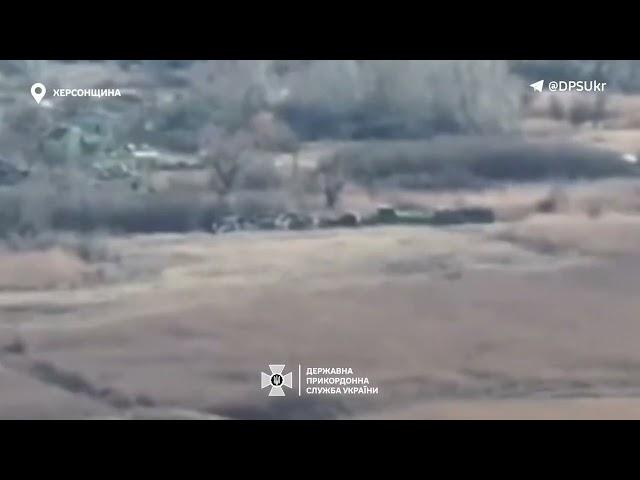 FPV-дрон прикордонників влучив у «гніздо» з окупантом на Херсонщині