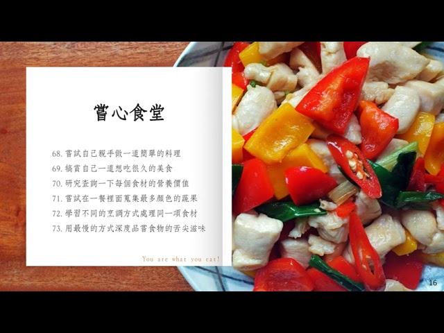 彰化基督教醫院心理諮商中心-120件可以在家裡做的小事