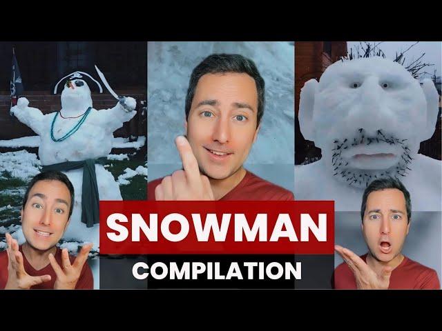 Funny Snowman Compilation | Taylor Nikolai