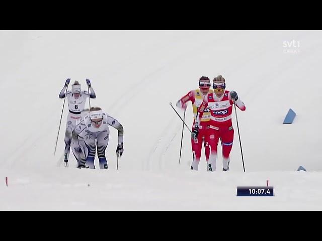 Längdskidor Världscupen Quebec 2018/2019 - 10km Klassisk Damer  Masstart - Tour 2/3