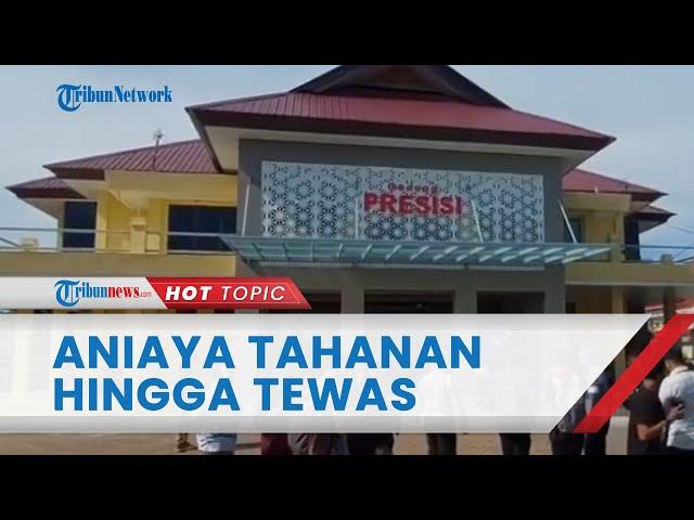 Tega! 4 Oknum Polisi Bener Meriah Aceh Diduga Aniaya Tahanan hingga Tewas, Wajah Korban Babak Belur