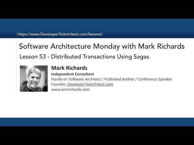 Lesson 53 - Distributed Transactions Using Sagas