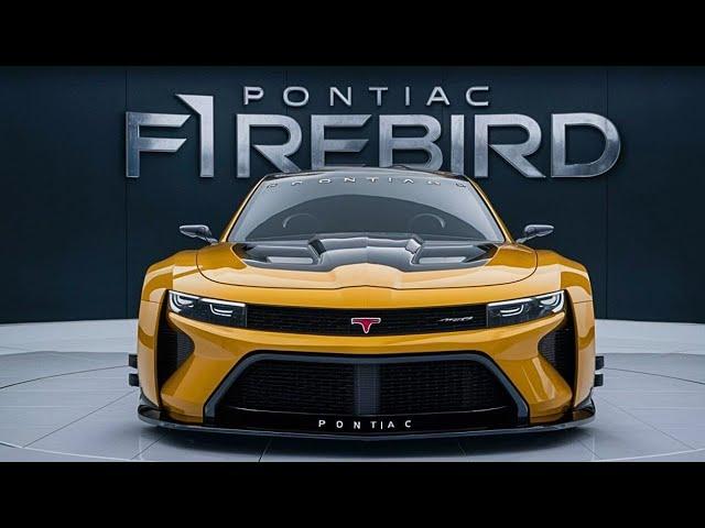 NEW 2025 Pontiac Firebird Muscle Car Finally Revealed - FIRST LOOK!