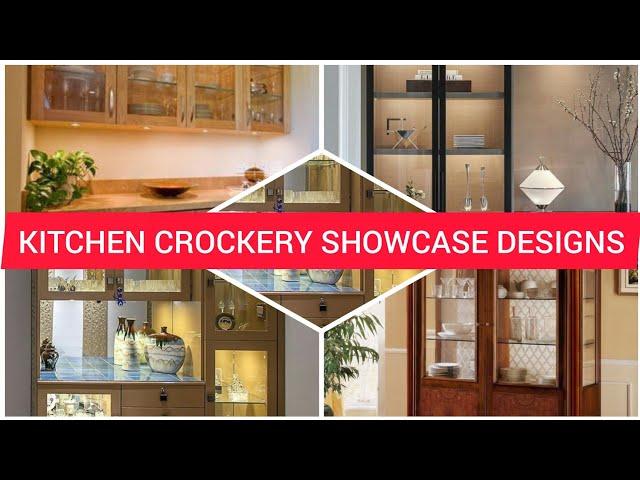 Kitchen Crockery Showcase Designs l Crockery Cabin Ideas l کراکری سٹور کرنے کے طریقے