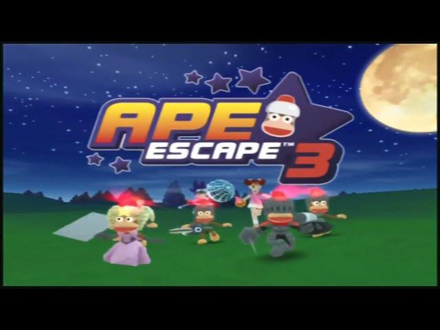 Ape Escape 3 [European Version] All Monkeys Playthrough (Archive*)