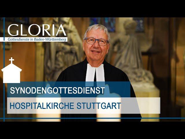 Gloria-Gottesdienst zur Eröffnung der Sommertagung 2024 aus der Hospitalkirche Stuttgart