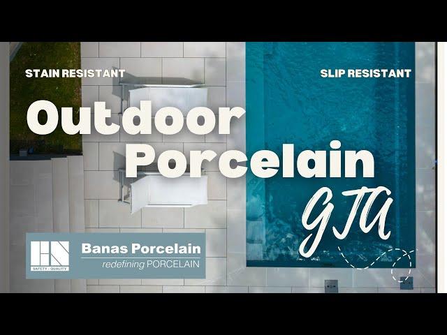 Banas Porcelain | Outdoor Porcelain Possibilities by Banas