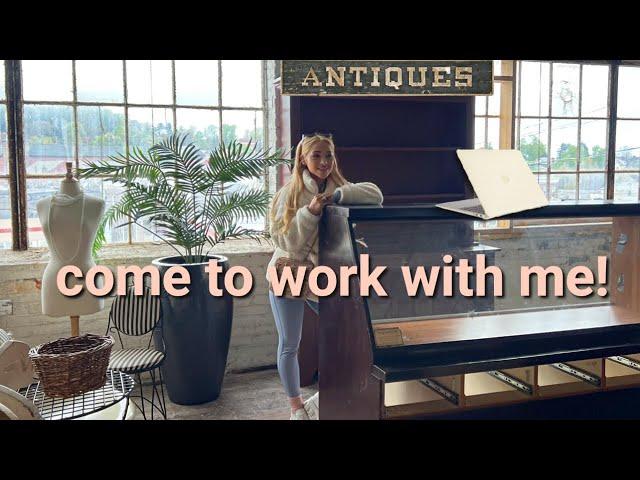 SHOP OWNER VLOG! come to work with me! gabi demartino