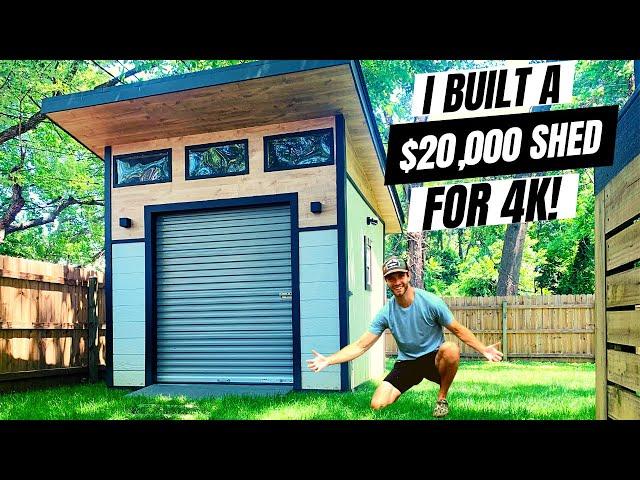 I Transformed my Shed (and so can you!) // Introduction to the Modern Shed Build Series