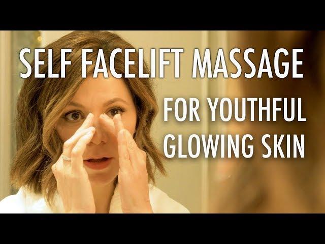 Self Massage Facelift in Minutes! *Beauty Hacks*