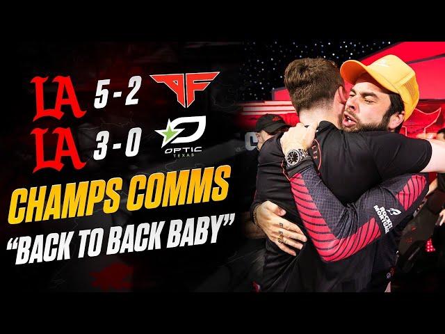 How it sounds to WIN CHAMPS | LA Thieves Comms