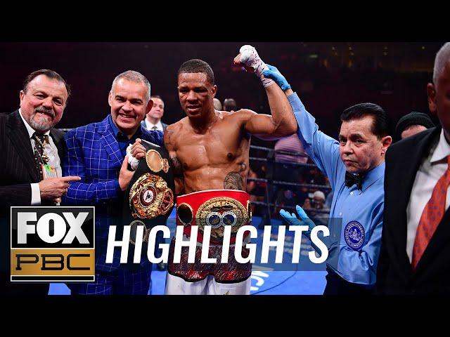 Julian Williams defeated in upset to Jeison Rosario in the 5th round TKO | HIGHLIGHTS | PBC ON FOX