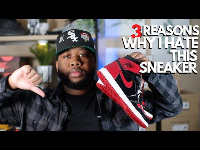 THE AIR JORDAN 1 BRED PATENT LEATHER ARE OVERRATED! WATCH BEFORE BUYING