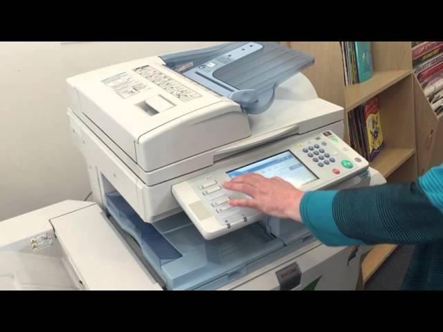 How to guide: Use the library photocopier