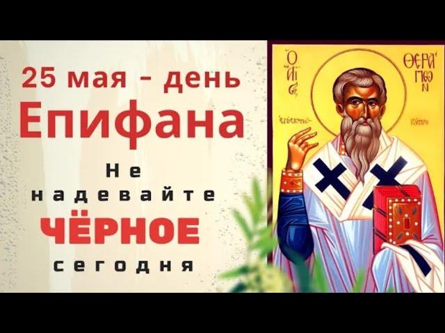 25 мая день Епифания. Принесите в дом веточку рябины