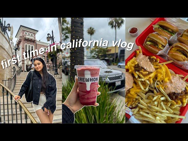 TRAVELING TO CALIFORNIA FOR THE FIRST TIME VLOG 2024