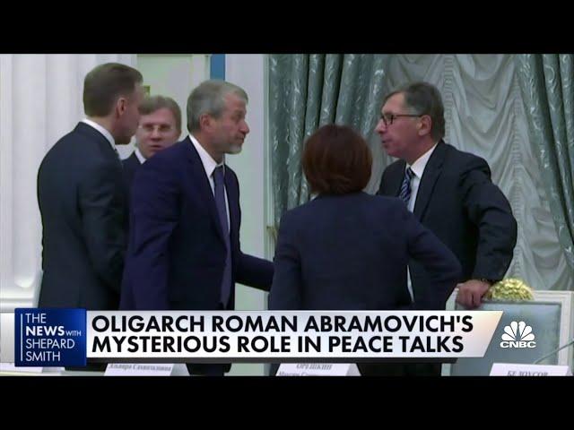 Russian oligarch Roman Abramovich tries to broker peace deal with Ukraine
