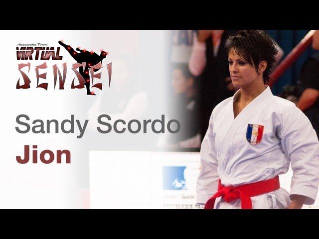 Sandy Scordo - Kata Jion - 21st WKF World Karate Championships Paris Bercy 2012