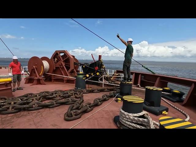 Anchor Chain, Chain tangled, Replace anchor chain, Anchor stuck, Shackle connection, disconnection