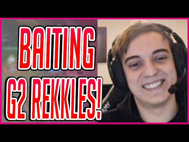 G2 Has Worsened Compared To Last Season? | Baiting G2 Rekkles | G2 Caps Stream Highlight