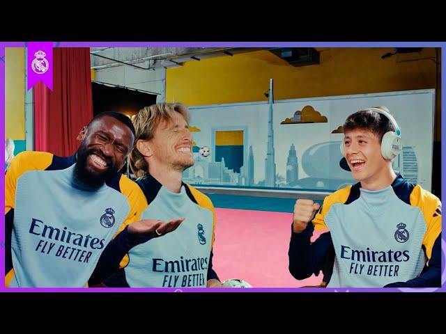 EPIC mini-games! | Modrić vs Arda vs Rüdiger | Visit Dubai