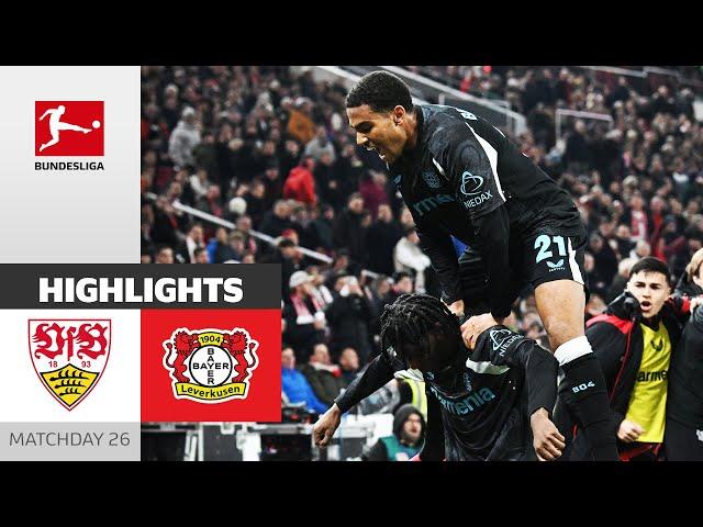 Unbelievable Comeback! | VfB Stuttgart - Bayer 04 Leverkusen | Highlights | MD 26 – Bundesliga 24/25