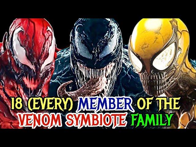 18 (Every) Member Of The Venom Symbiote Family - Explored!