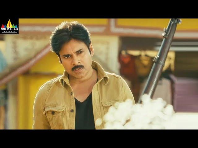 Gabbar Singh Movie Pawan Kalyan Fights Back to Back | Latest Telugu Scenes @SriBalajiMovies