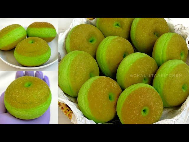 RESEP DONAT PANDAN SUPER GEMBUL DENGAN WHITE RING KOKOH TAHAN 3 HARI