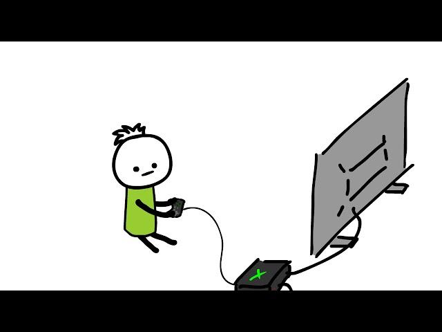 Horror game animation