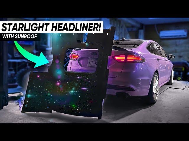 The ULTIMATE Starlight Headliner Guide! (Suede, Sunroof & 450 Stars)