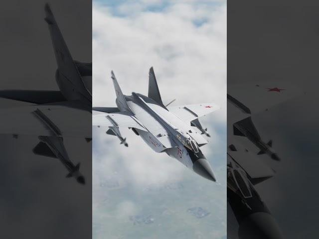 MiG-31 #Aviation #dcsworld #pc #pcgaming #shorts #gaming #airforce #youtubeshorts #mig31 #military