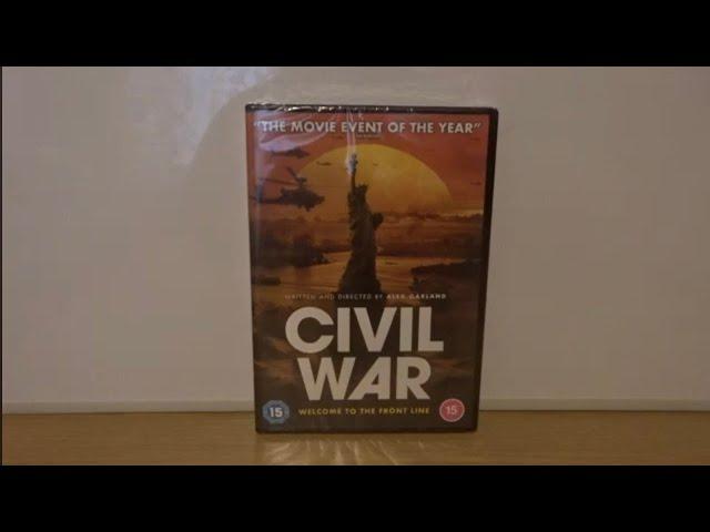 Civil War (UK) DVD Unboxing
