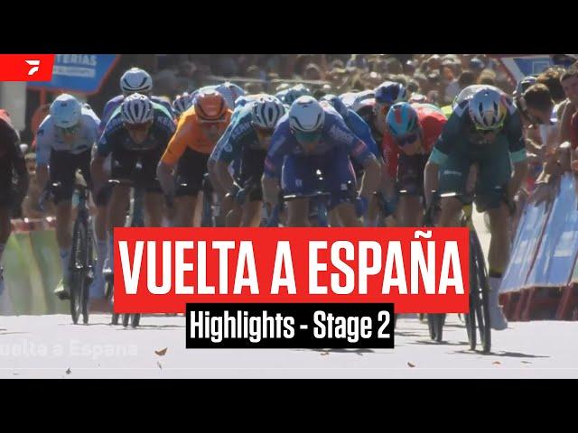 Vuelta a España 2024 Stage 2 Highlights