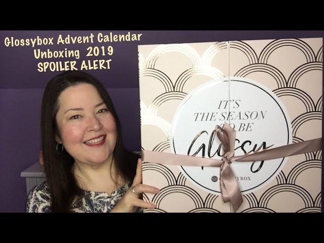 Glossybox Advent Calendar Unboxing 2019 / Full Spoilers / Glossy Box