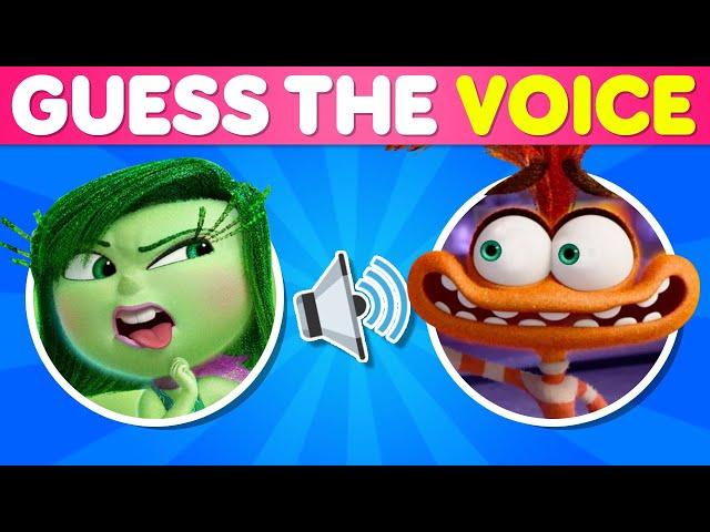 Guess The Voice...! | Inside Out 2 Movie, Joy, Disgust, Envy, Anxiety, Embarrassment...#413