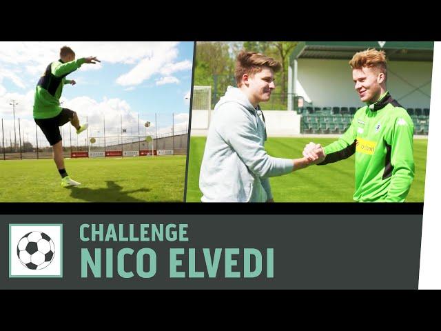 Freistoß-Schießen vs. Nico Elvedi | Borussia Mönchengladbach | Kickbox