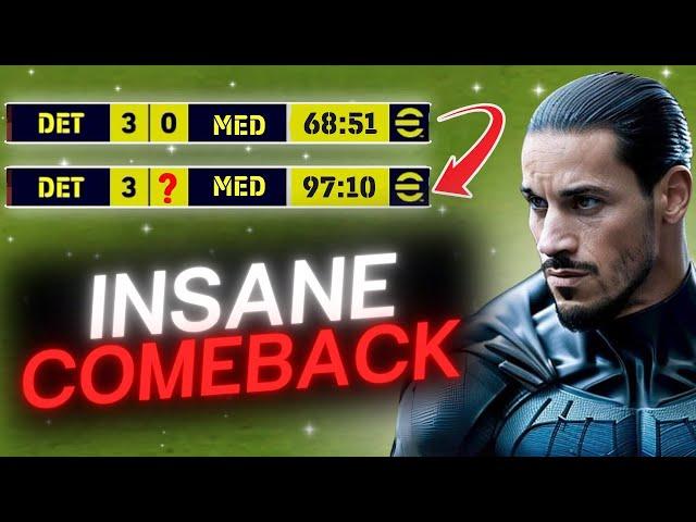 INSANE COMEBACK against a Time Waster in eFootball 2024 Division Ranking!