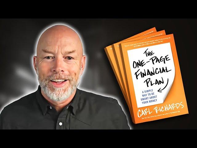 Simplified Wealth: Unveiling 'The One-Page Financial Plan' by Carl Richards