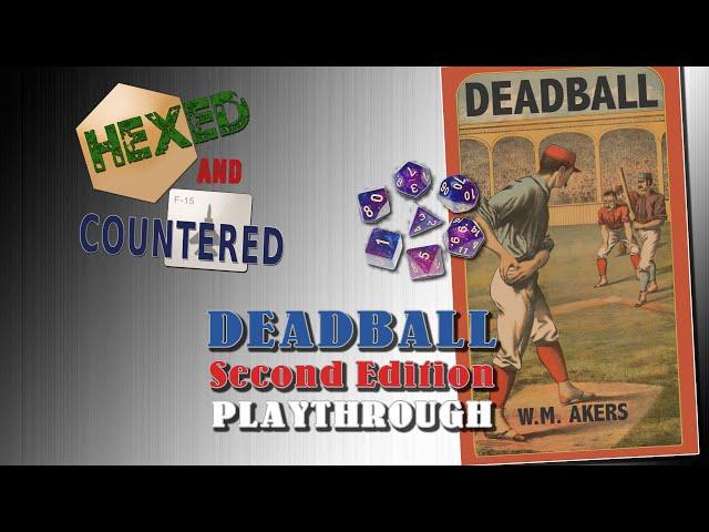 Deadball Second Edition - Playthrough