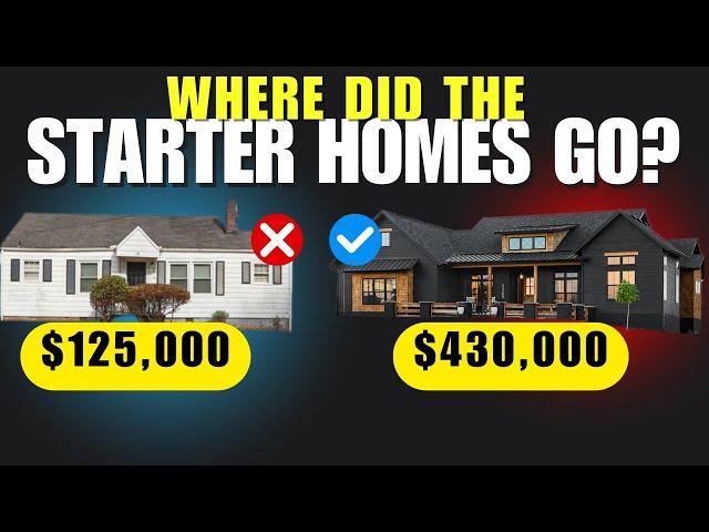 Why Americans Can't Afford Starter Homes