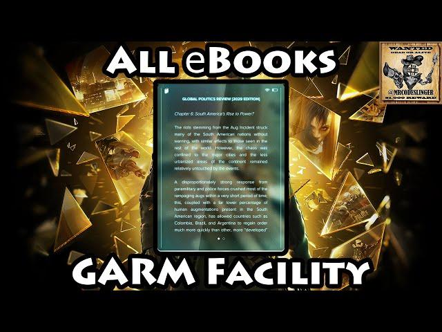 Deus Ex Mankind Divided - All eBooks In GARM