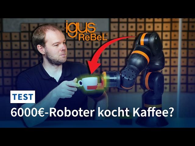 Igus ReBeL Cobot im Test: Roboterarm für kleines Geld