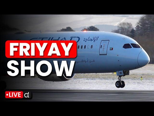  Manchester Airport LIVE ️ FriYAY Show