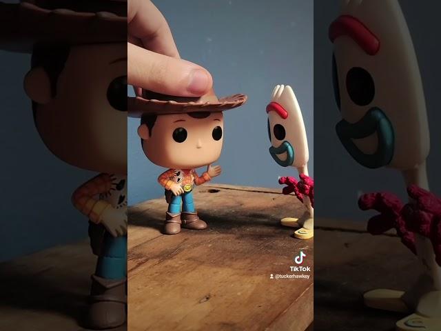 Toy Story 4: Forky's Introduction but it's with Funko Pop figures (re-upload)