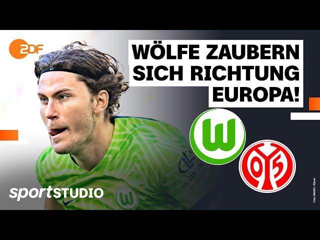 VfL Wolfsburg – 1. FSV Mainz 05 Highlights | Bundesliga, 30. Spieltag Saison 2022/23 | sportstudio