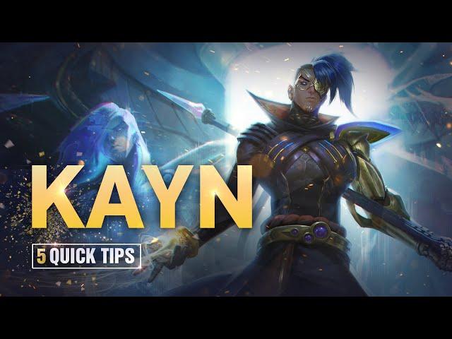 5 Quick Tips To Climb Ranked: Kayn