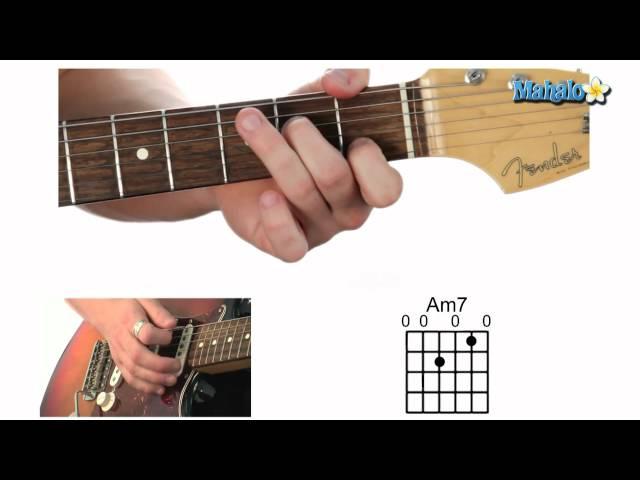 How to Play an A Minor Seven (Am7) Chord on Guitar