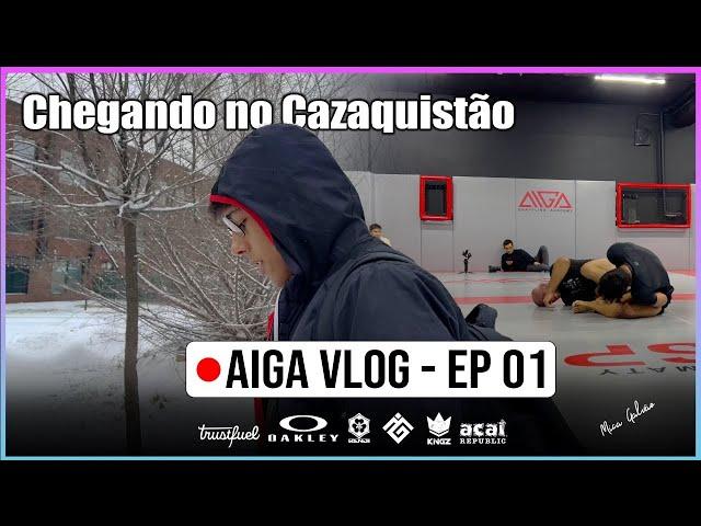 Chegando no Cazaquistão | AIGA VLOG EP 01