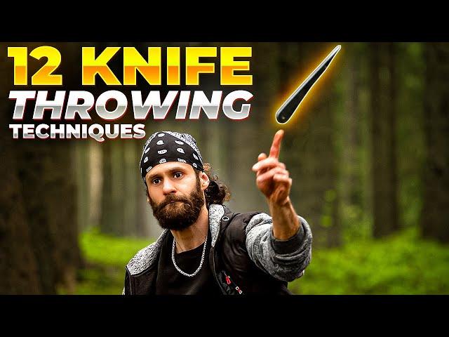 12 Knife Throwing Techniques